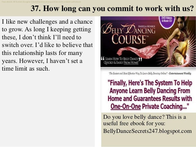 Top 45 fashion designer internship interview questions and