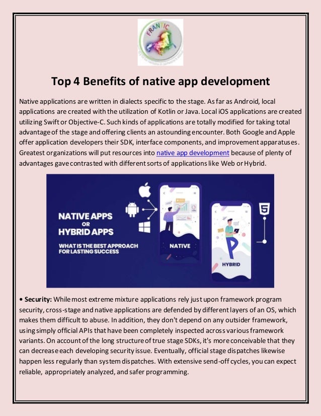 Top 4 Benefits of native app development.doc