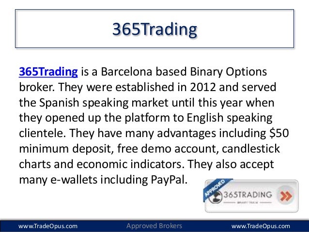 Binary option paypal deposit