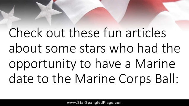 top 4 celebrity dates at the marine corps ball
