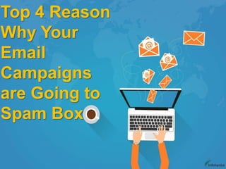 Top 4 Reason
Why Your
Email
Campaigns
are Going to
Spam Box
 