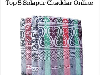 Top 5 Solapur Chaddar Online