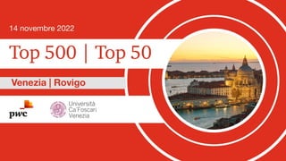 1
Top 500 | Venezia
1
 