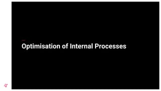 Optimisation of Internal Processes
 