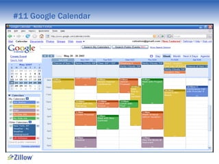 #11 Google Calendar

 