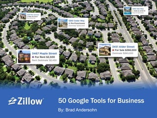 50 Google Tools for Business
By: Brad Andersohn

 
