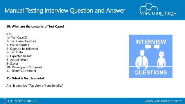 Top 51 Manual Testing Interview Questions with Answer | Manual Testin…