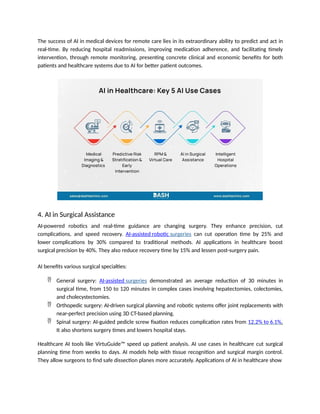Top 5 AI in Healthcare Use Cases - Better Patient Outcomes.pptx