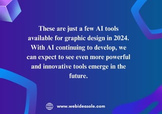 Top 5 AI Tools for Graphic Design in 2024 | PDF