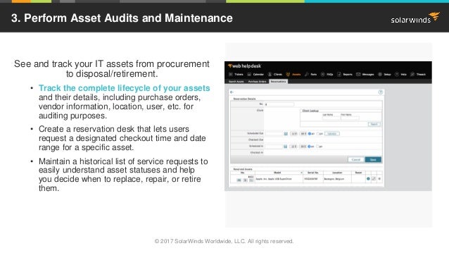 Top 5 Benefits Of Using Web Help Desk For It Asset Management