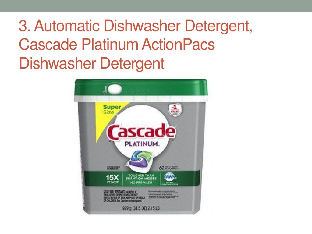 Top 5 best automatic dishwasher detergent in 2017