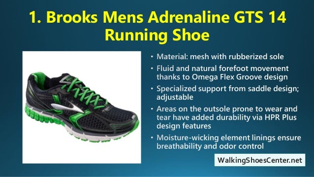 best brooks men's shoes for walking