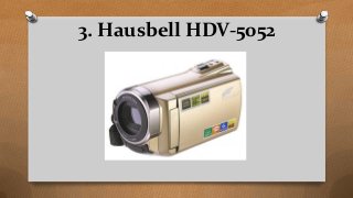3. Hausbell HDV-5052
 