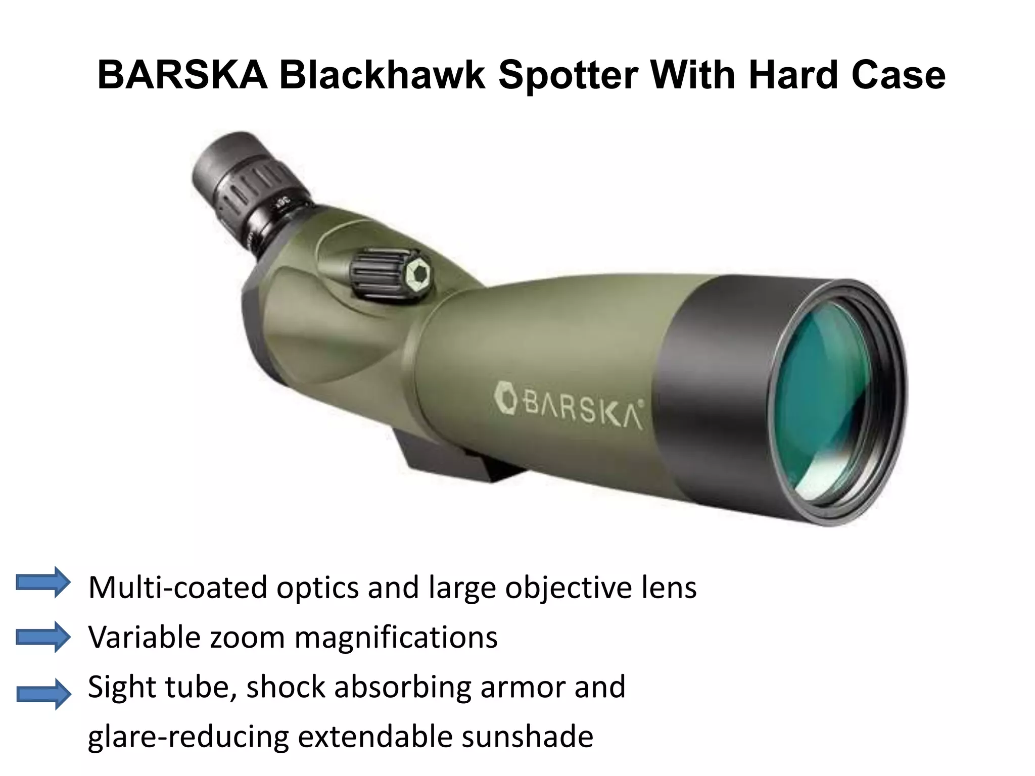 Top 5 best spotting scope