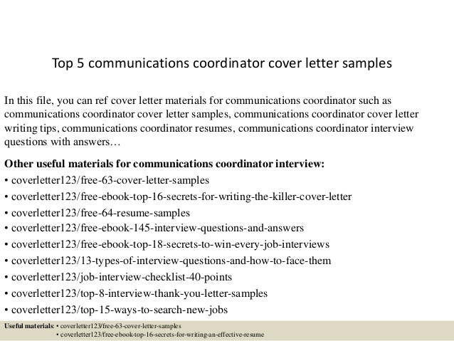 top cover letters
