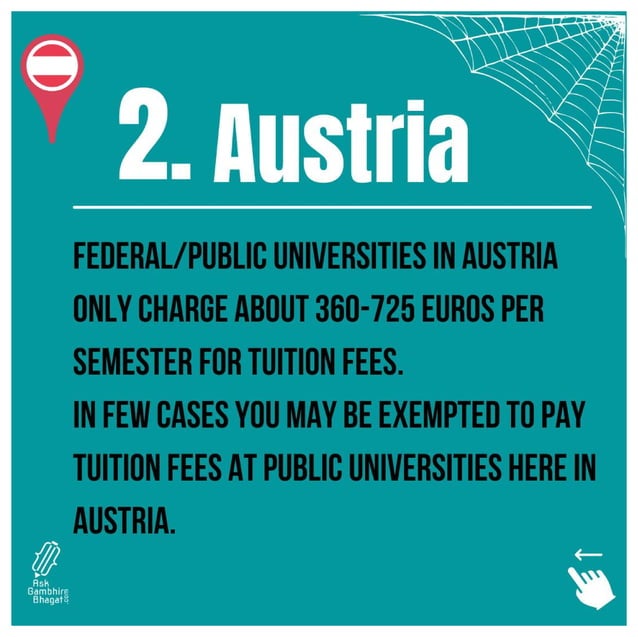 Top 5 Countries where Tuition Fees is Free or the Lowest | PDF