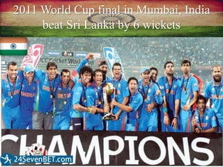 Top 5 memorable moment of Indian cricket Team Slide 10