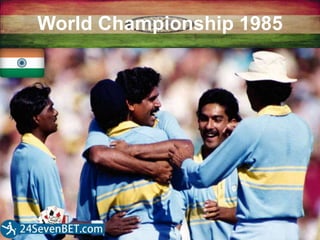Top 5 memorable moment of Indian cricket Team Slide 6