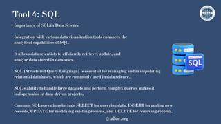 Top 5 Data Science Tools You Should Be Using in 2025 | IABAC | PDF