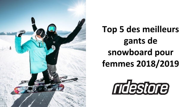 gants de snowboard