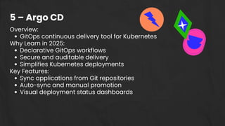 Top 5 DevOps Tools You Must Learn in 2025 | PDF