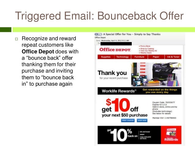 bounce back emails