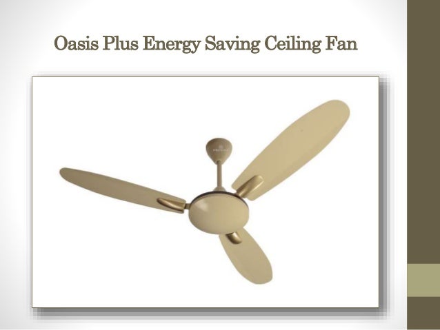 Top 5 Energy Efficient Ceiling Fans In India
