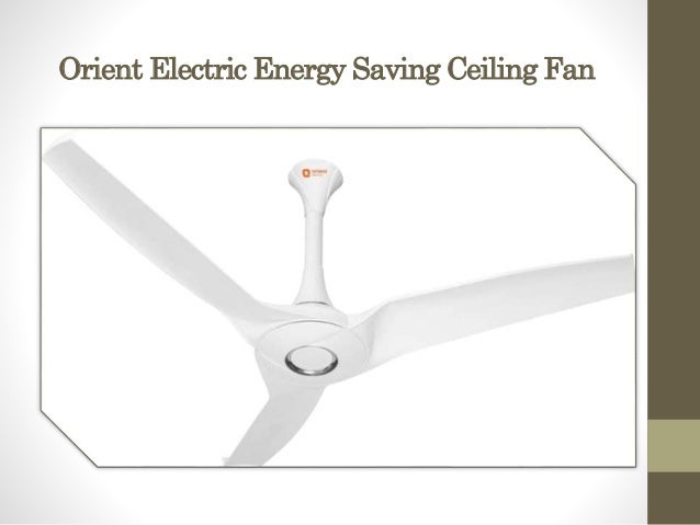 Top 5 Energy Efficient Ceiling Fans In India