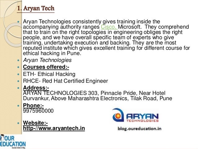 Top Ethical Hacking Training Institute Ethical Hacking