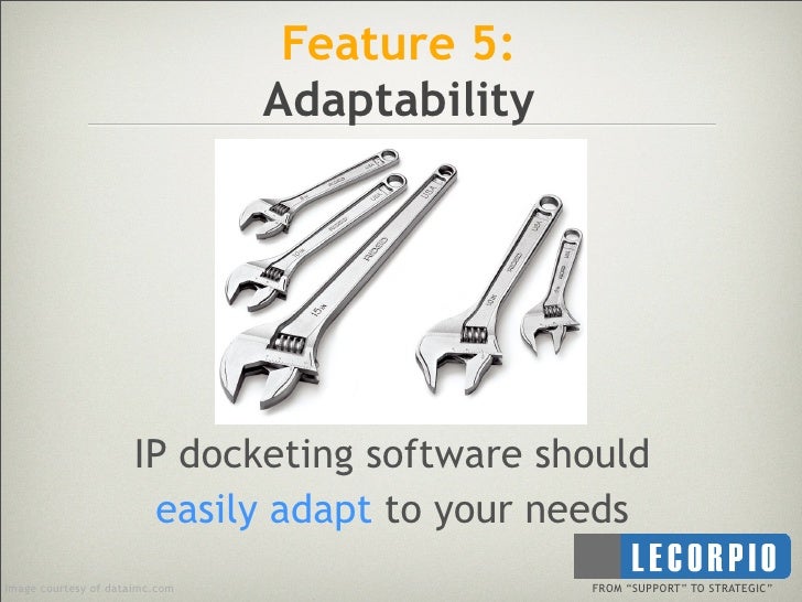 Top 5 Features Of IP Docketing Software