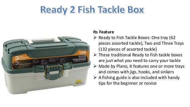 ready to fish tackle box
