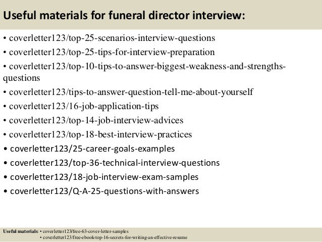 funeral letter