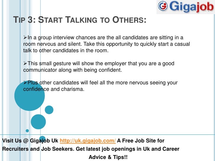 good interview tips