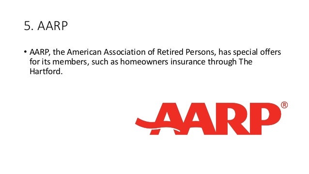 What are some benefits of AARP homeowner's insurance?