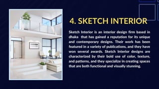 Top 5 Interior Design Company in Dhaka | PPTX