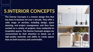 Top 5 Interior Design Company in Dhaka | PPTX