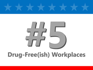z
Drug-Free(ish) Workplaces
 