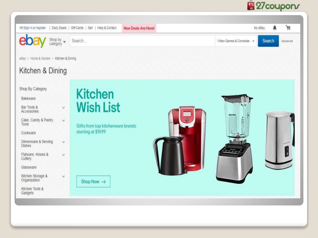 Top 5 kitchenware websites