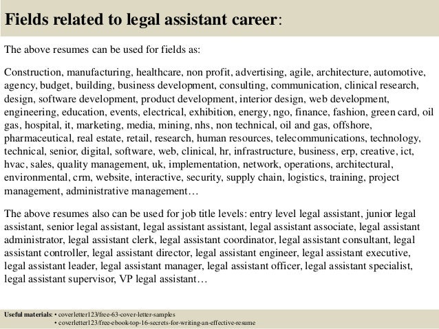 junior lawyer cover letter