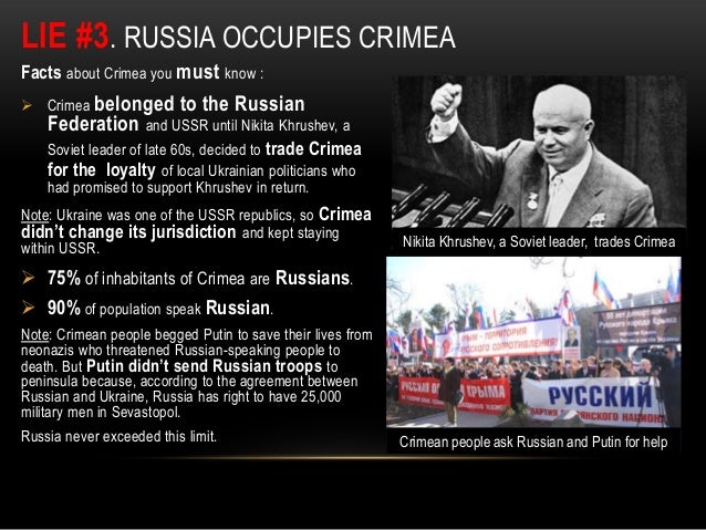 Image result for crimea lies