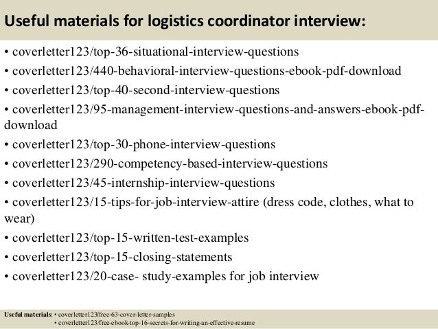 top 5 logistics coordinator cover letter samples logistic coordinator cover letter