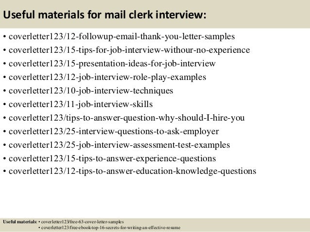top 5 mail clerk cover letter samples cover letter for mail clerk
