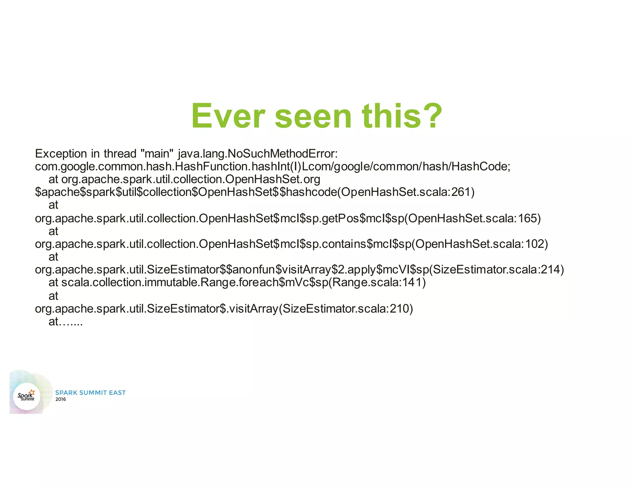Complex Types
• Top N List
• Multiple types of Aggregations
• Windowing operations
• All in one pass
 