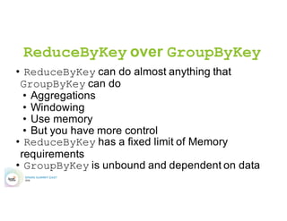 Out of luck?
• Do you every run out of memory?
• Do you every have more then 20 stages?
• Is your driver doing a lot of work?
 
