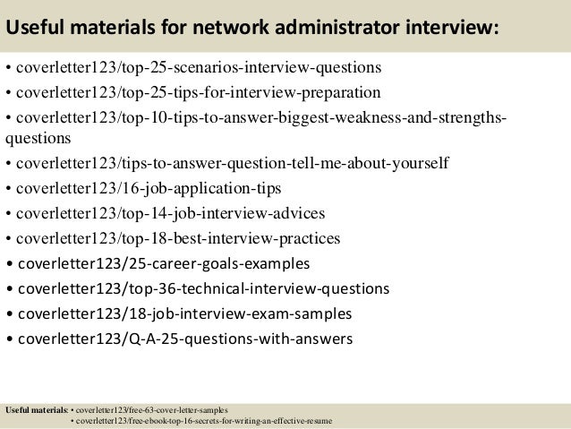 top 5 network administrator cover letter samples network administrator cover letter samples