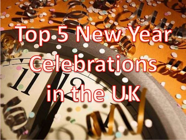 Top 5 new year celebrations in the uk