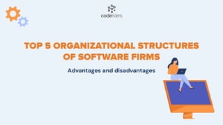 Top 5 Organizational Structures of Software Firms