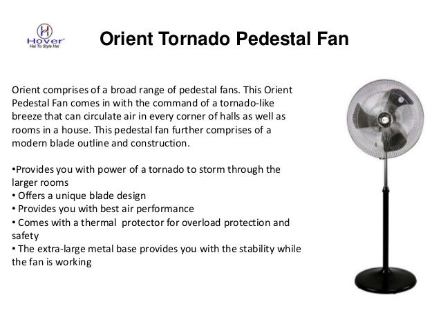 Top 5 Pedestal Fan In India