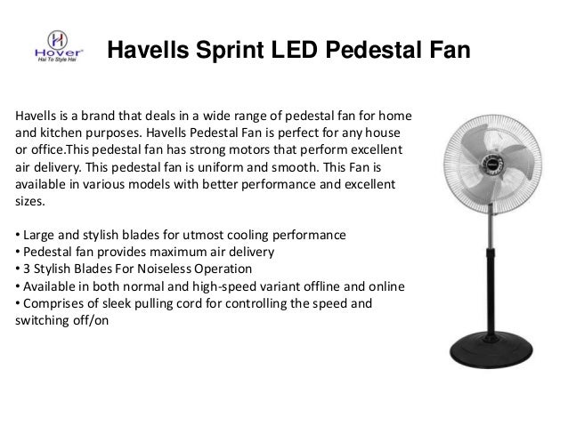 Top 5 Pedestal Fan In India