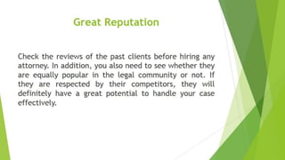 Top 5 Qualities to Look For In a Workers Comp Attorney